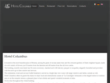 Tablet Screenshot of hotelcolumbusbolsena.it